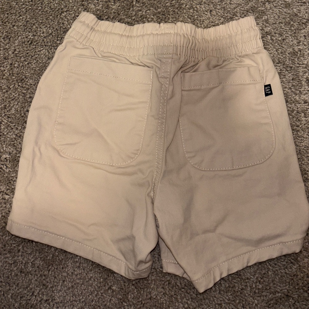 GAP Tan Elastic Waist Shorts